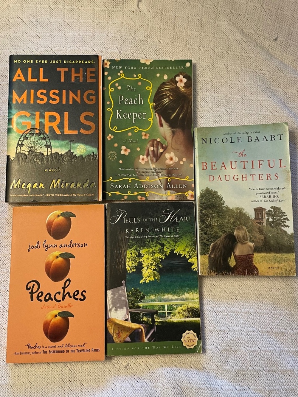 EUC-GOOD 5 Book Bundle Various Authors